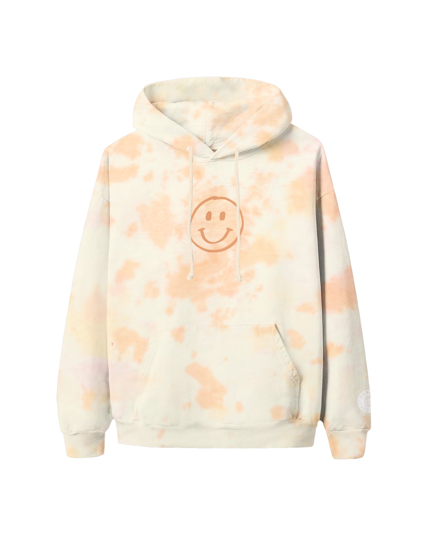 Be Good To Yourself Creamsicle Dye Hoodie
