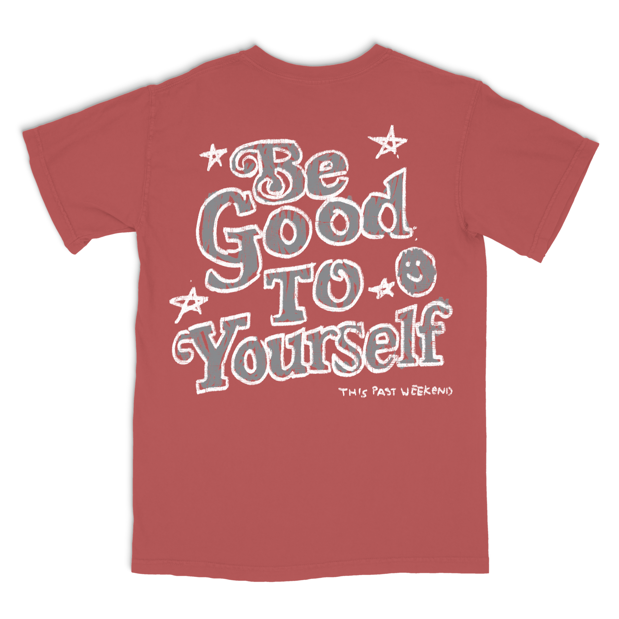 BGTY Scribble Tee- Brick