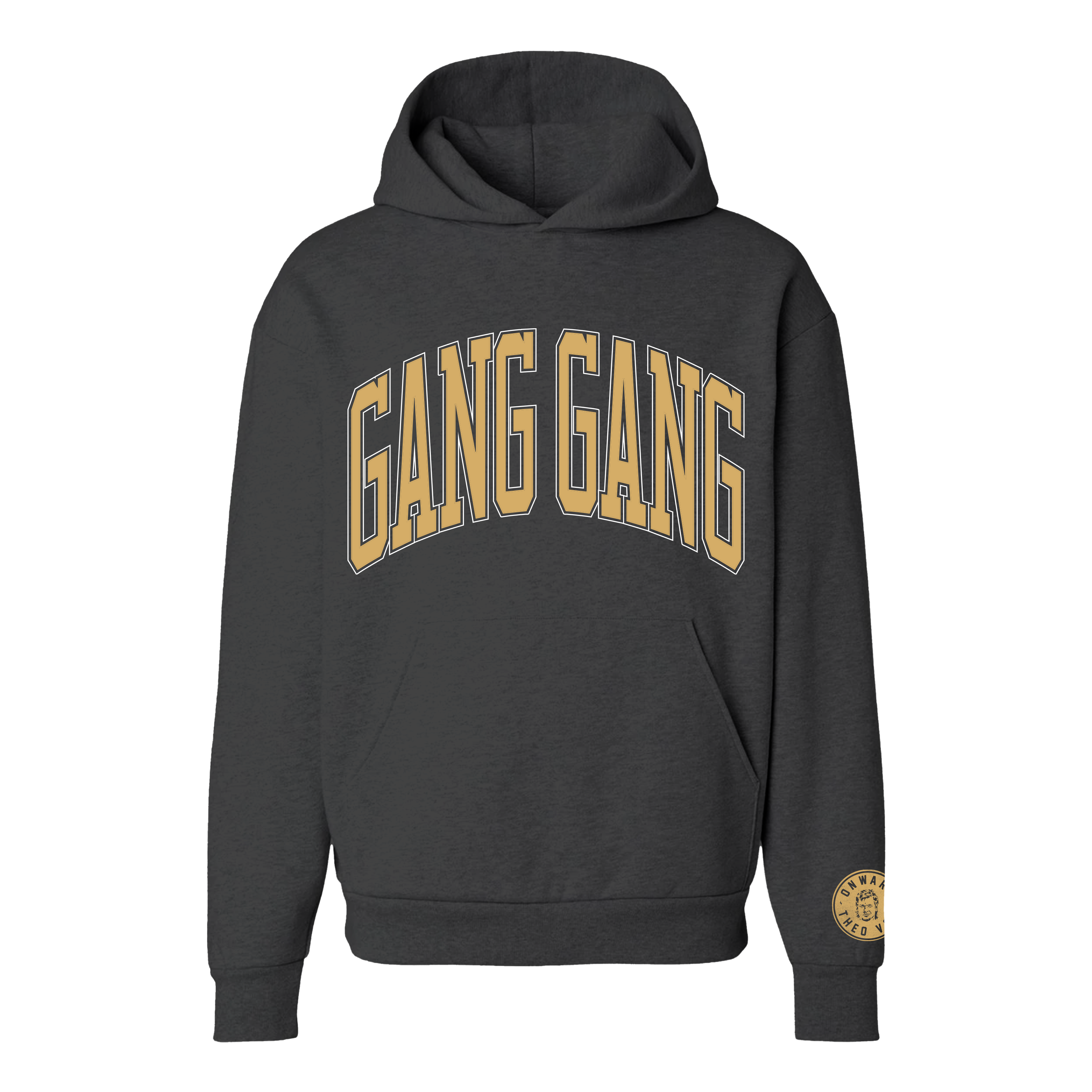 Gang Gang Black Collegiate Hoodie