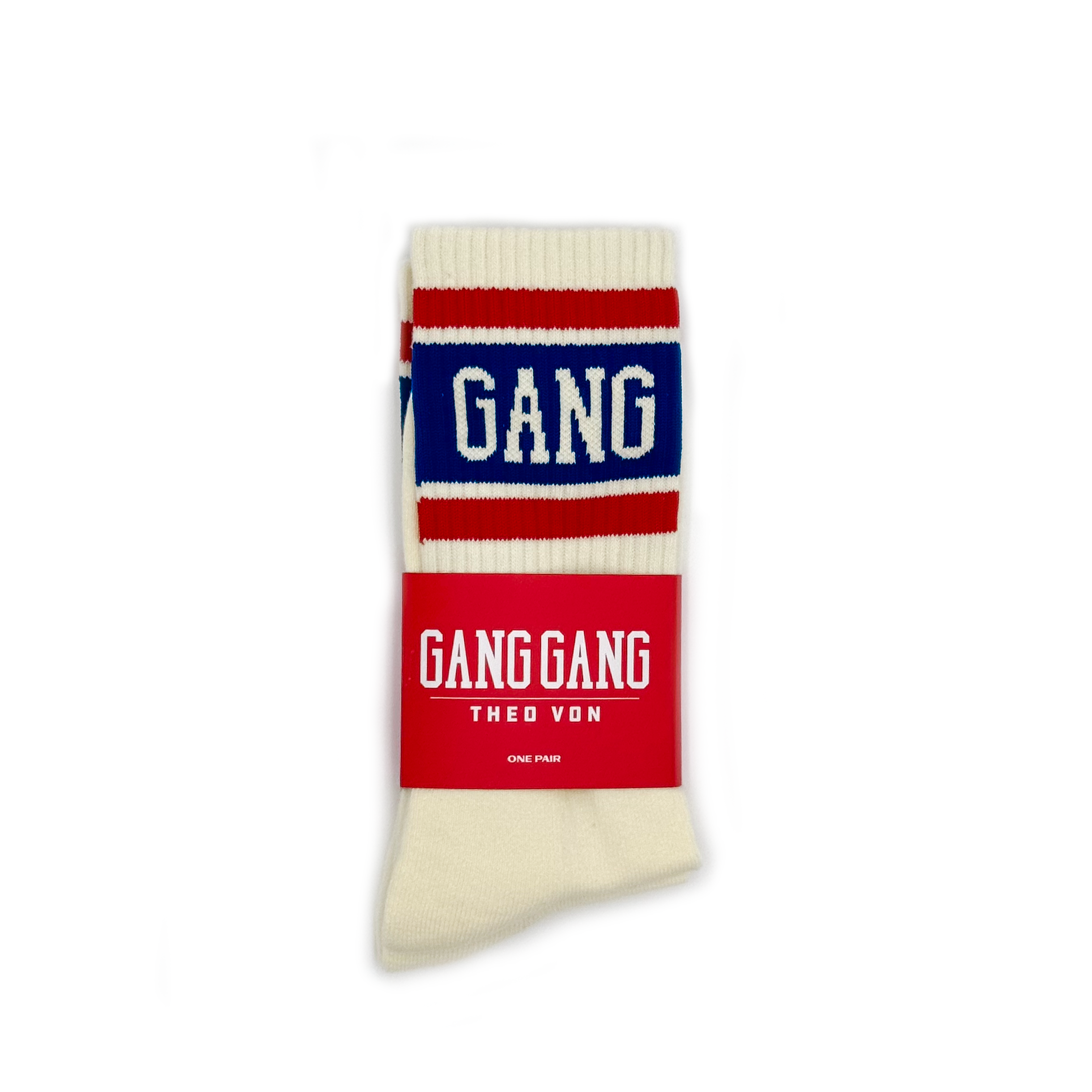 Gang Gang Socks Royal/Red