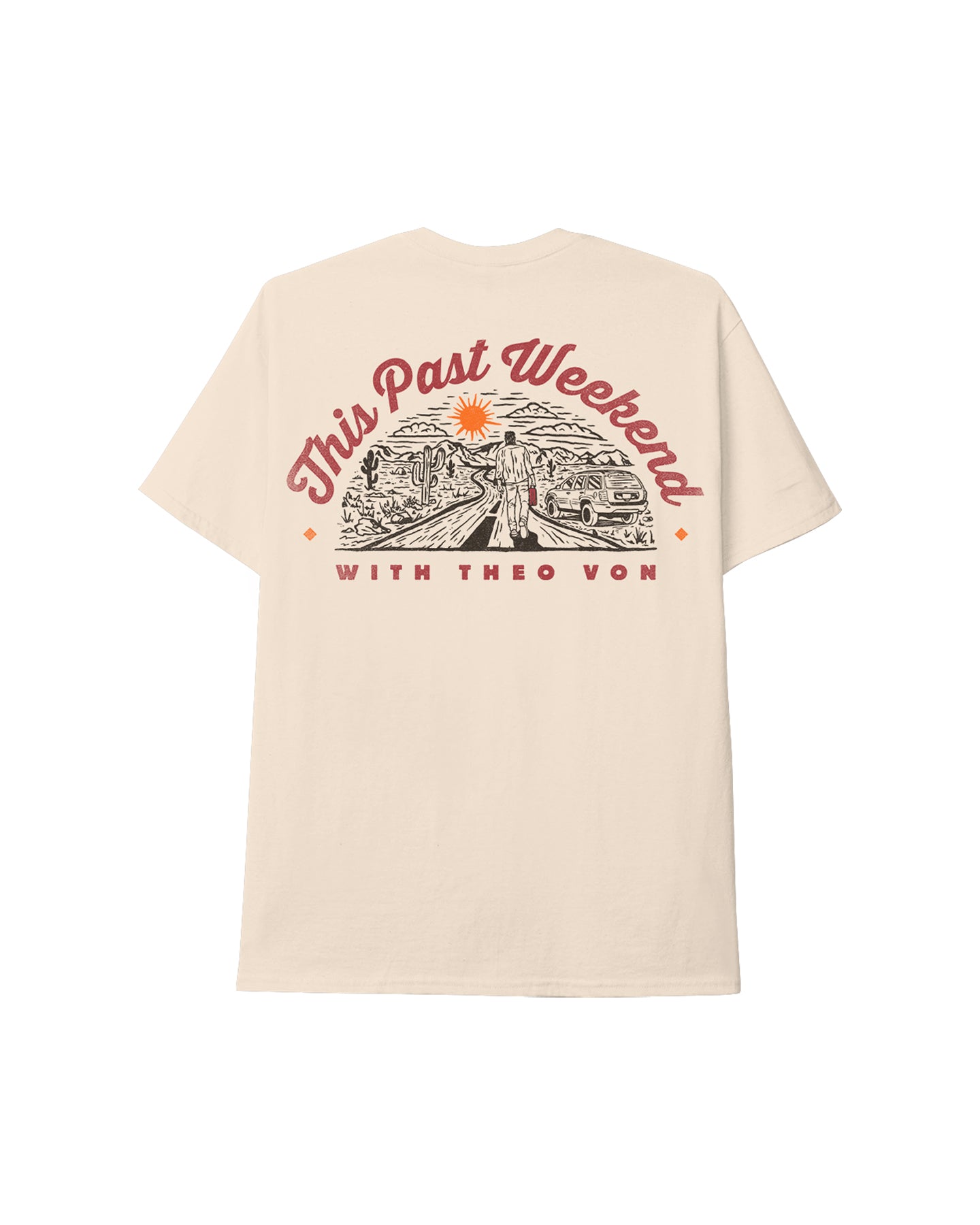 Out of Gas Tan Tee