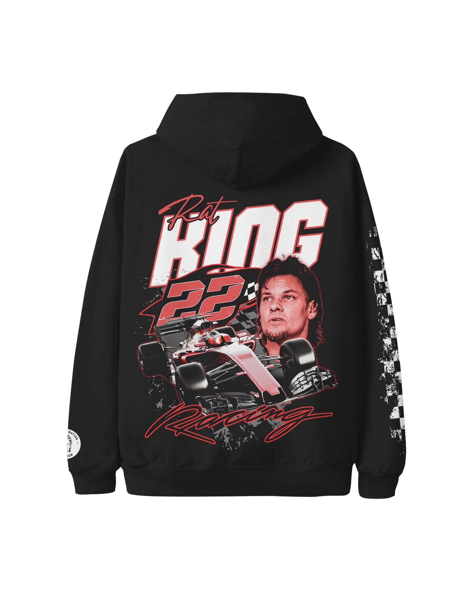 Pit Stop Black Hoodie