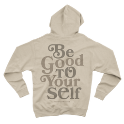 Be Good To Yourself Cement Hoodie - image 1