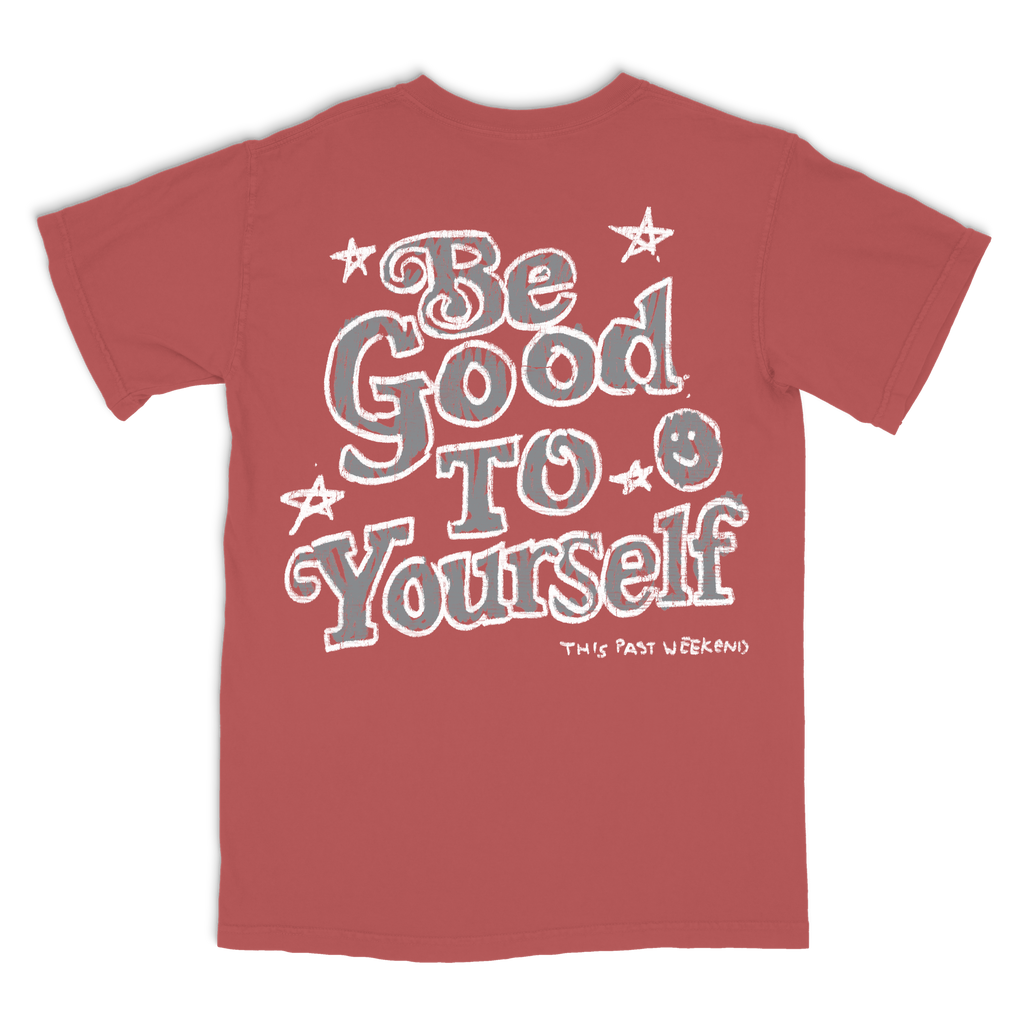 BGTY Scribble Tee- Brick