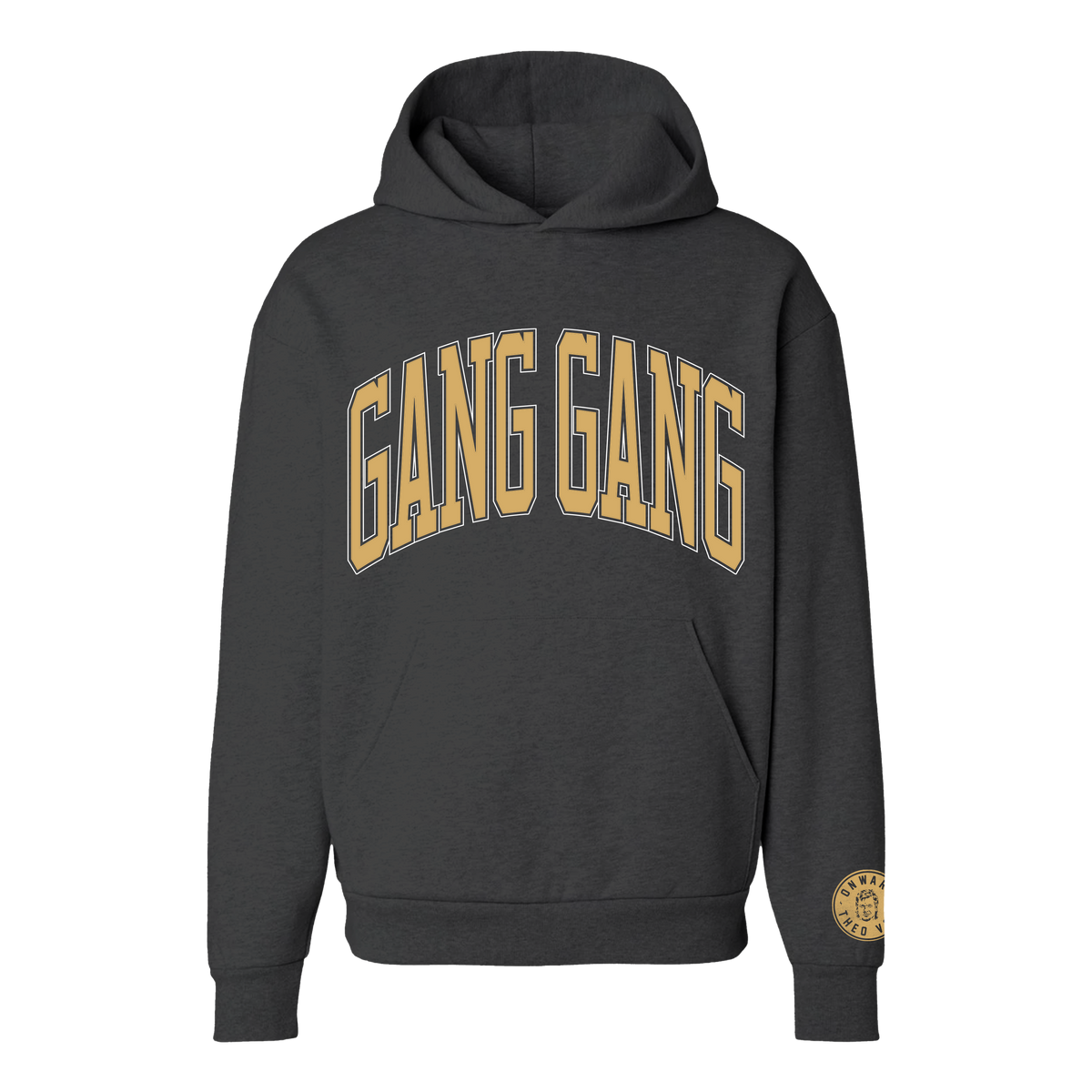 Gang Gang Black Collegiate Hoodie
