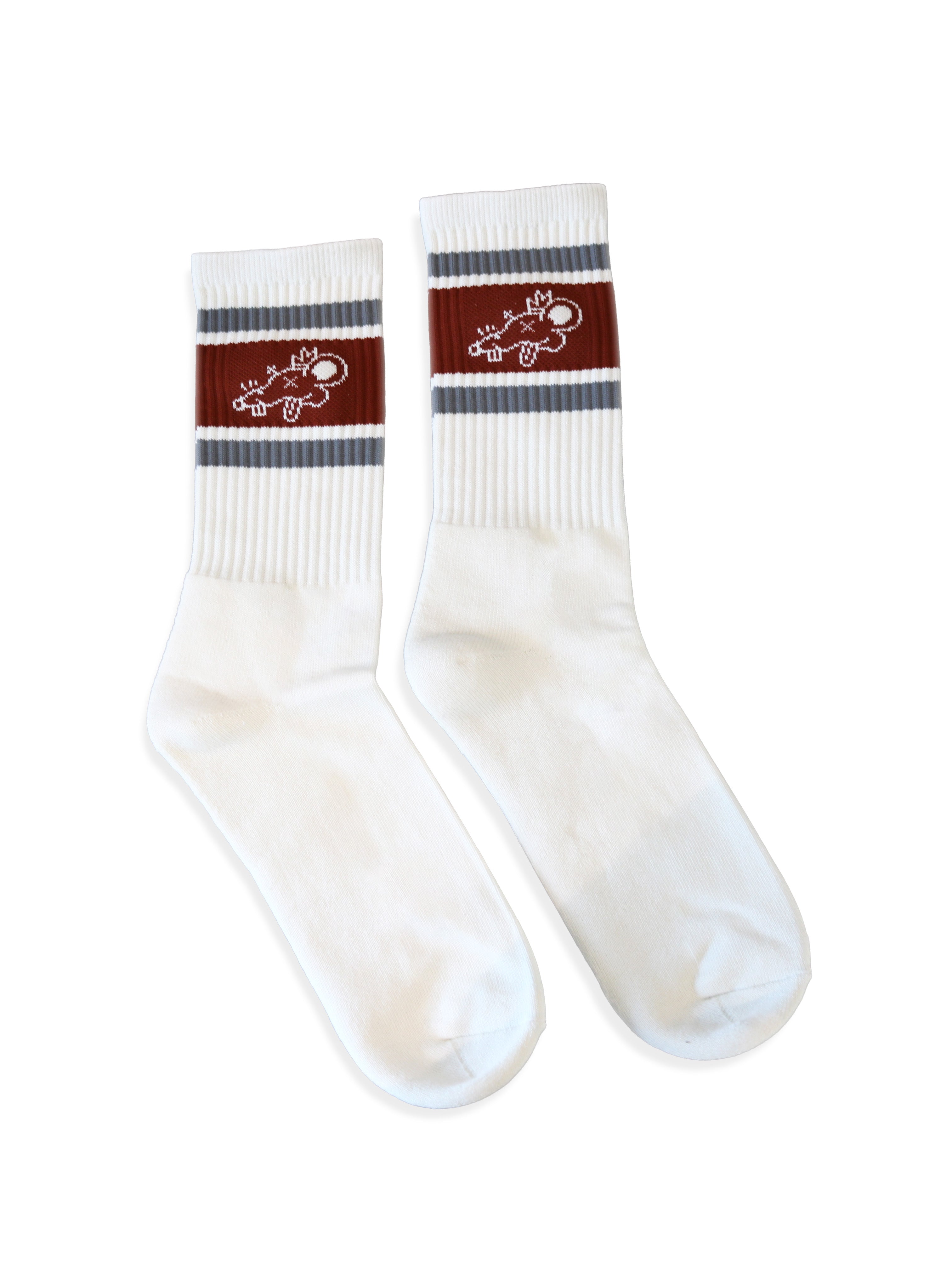 BGTY Scribble Socks Gray Brick | Theo Von