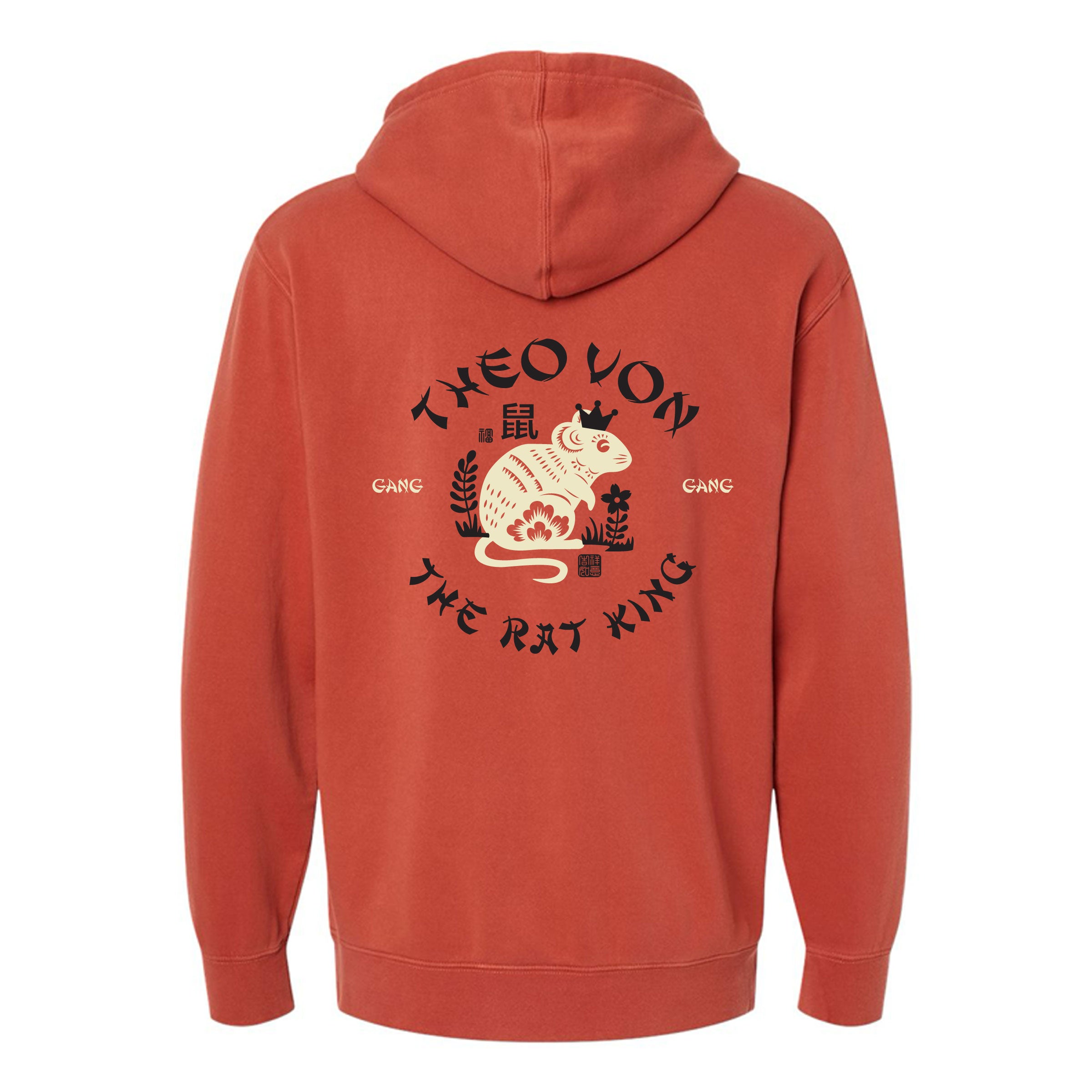 Year of the Rat Pigment Amber Hoodie