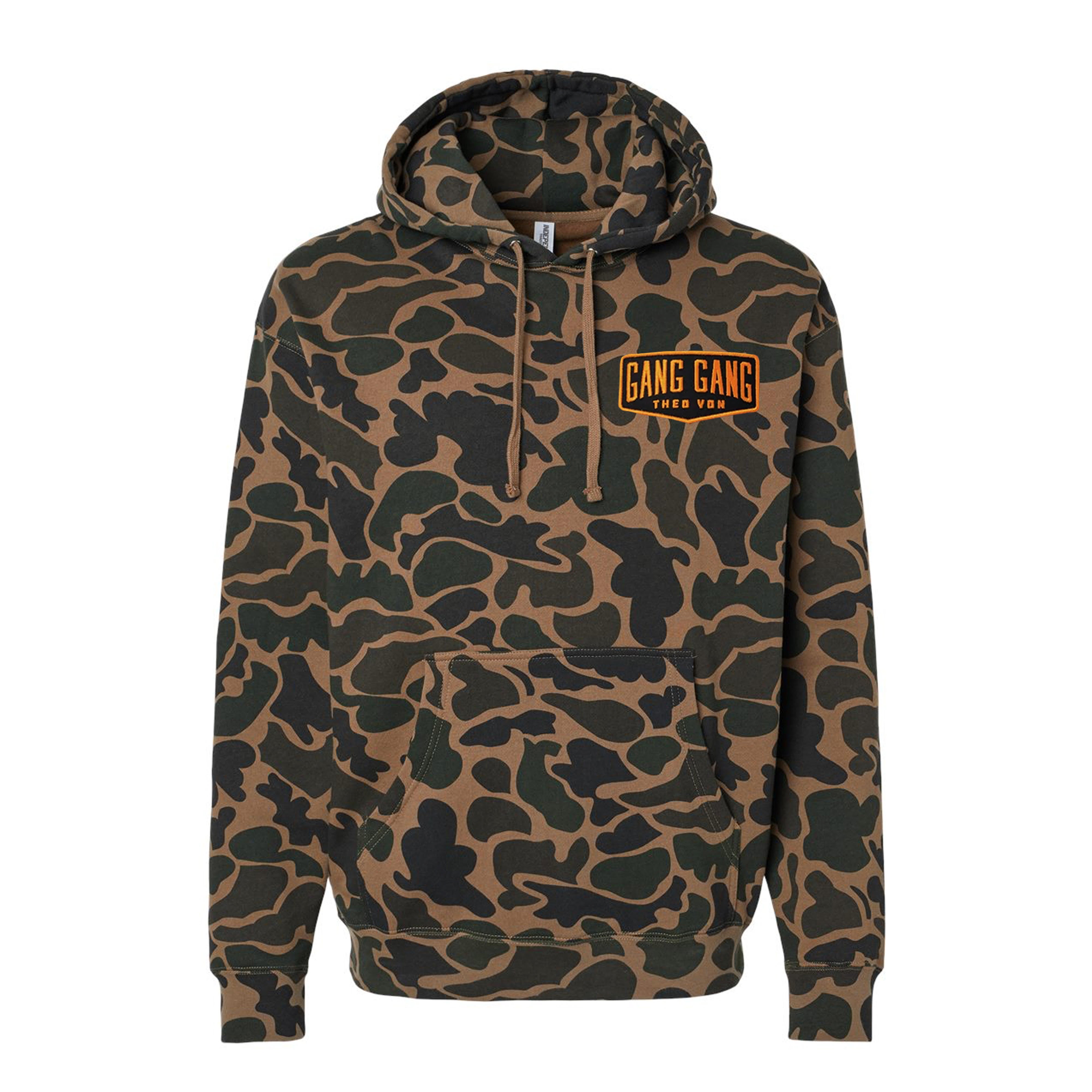 Gang Gang Patch Duck Camo Hoodie
