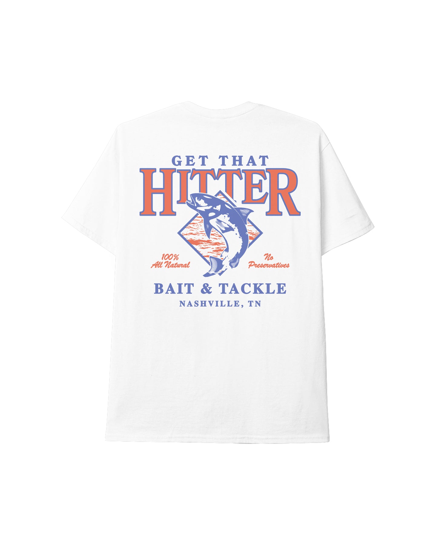 Bait Shop White Tee