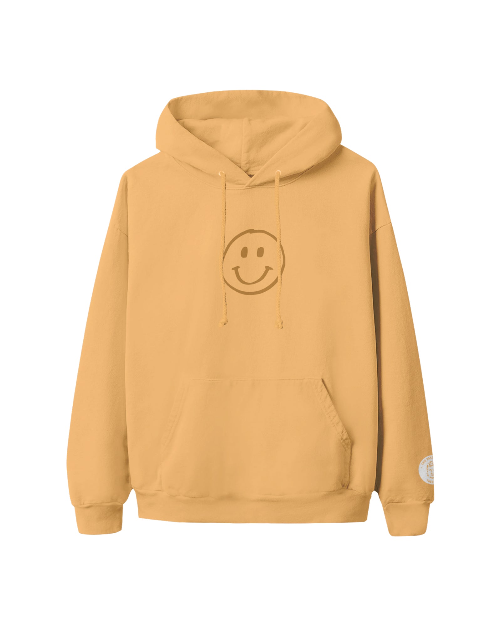 Be Good To Yourself Peach Hoodie.Front