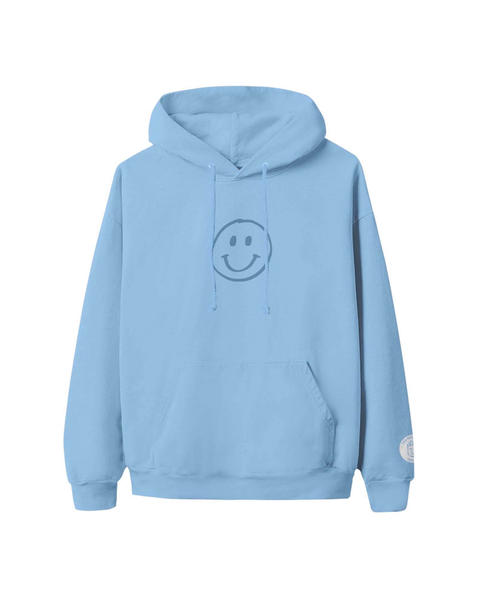 Be Good To Yourself Blue Aqua Hoodie.Front