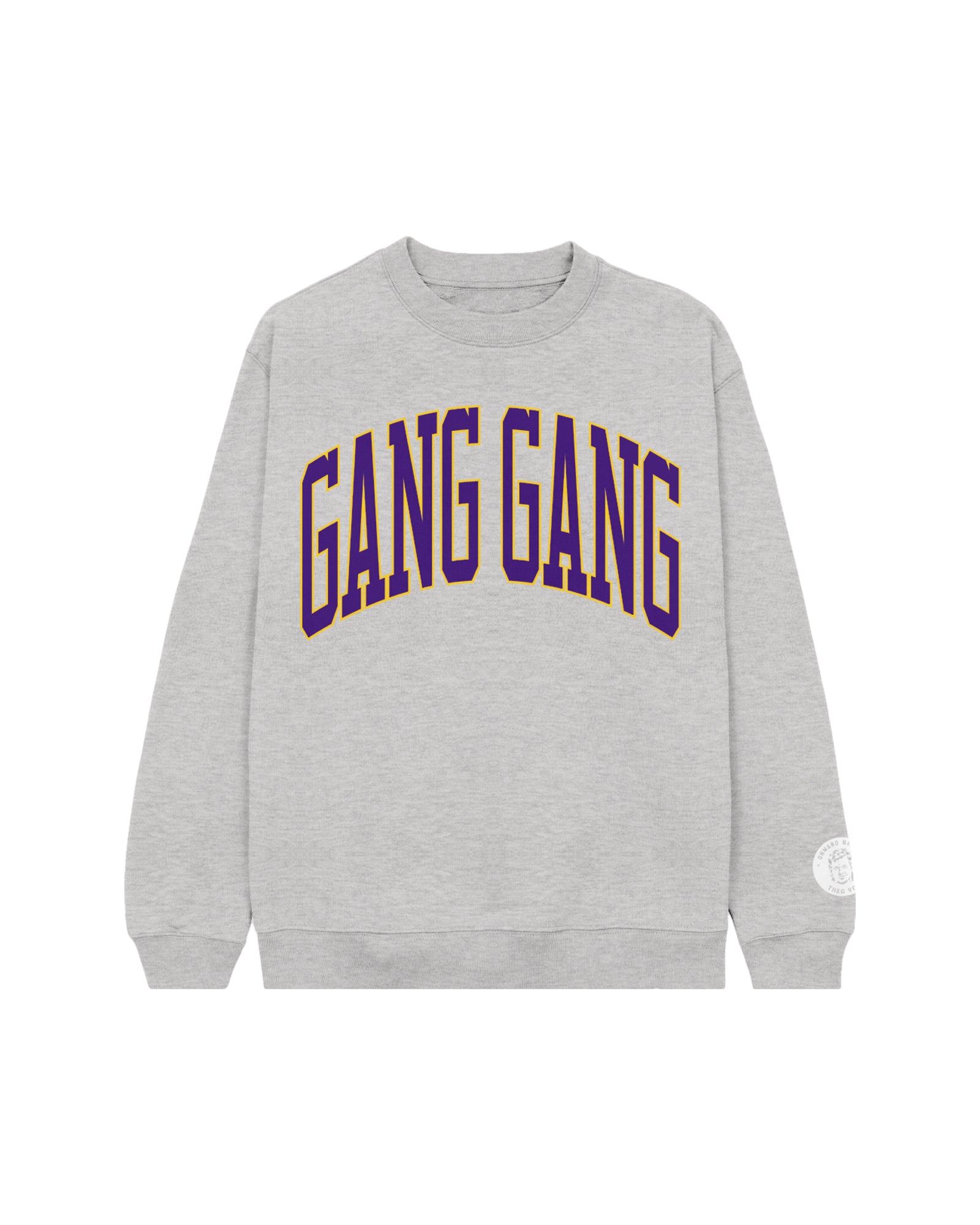 Gang Gang Purple & Gold Crewneck